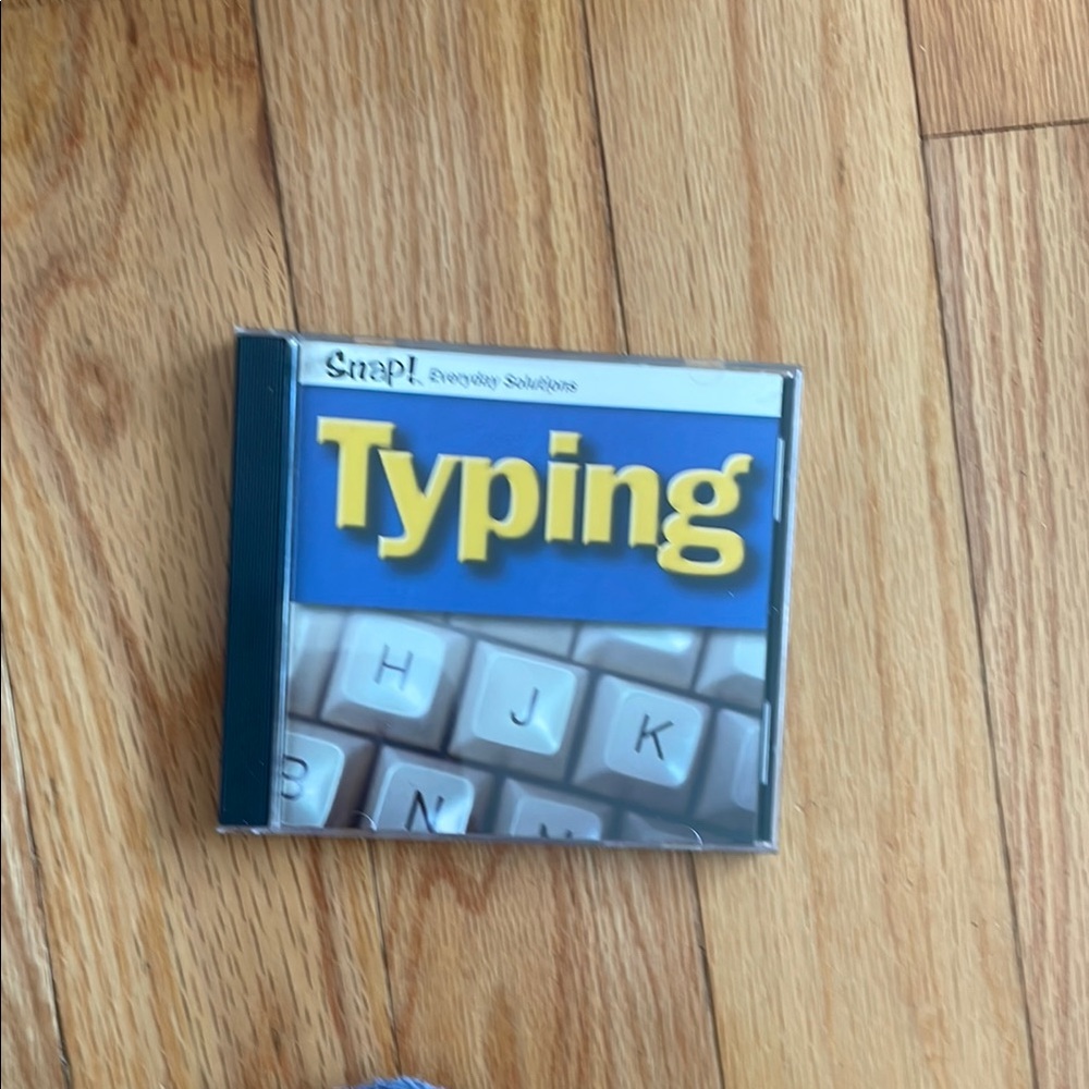 Vintage Snap! Typing CD